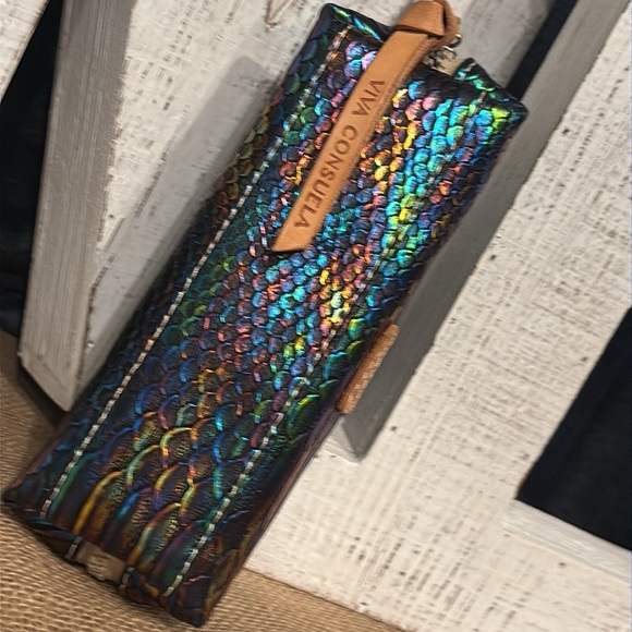 Consuela Sirena Large Domed Cosmetic Bag. - Picture 5 of 9